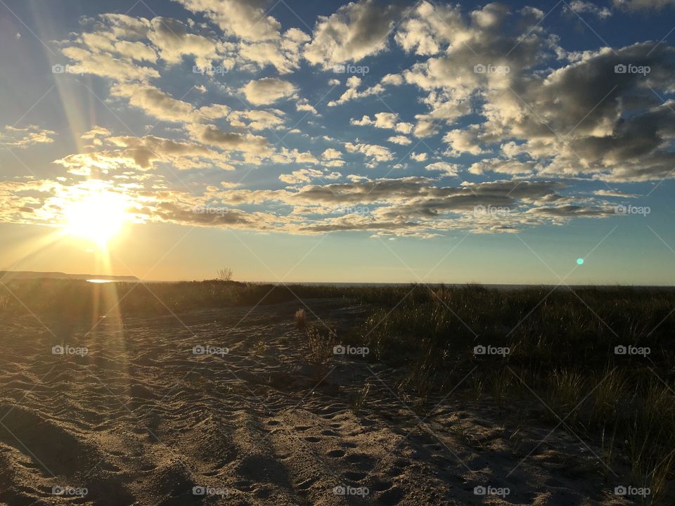 Sunset on Long Island 