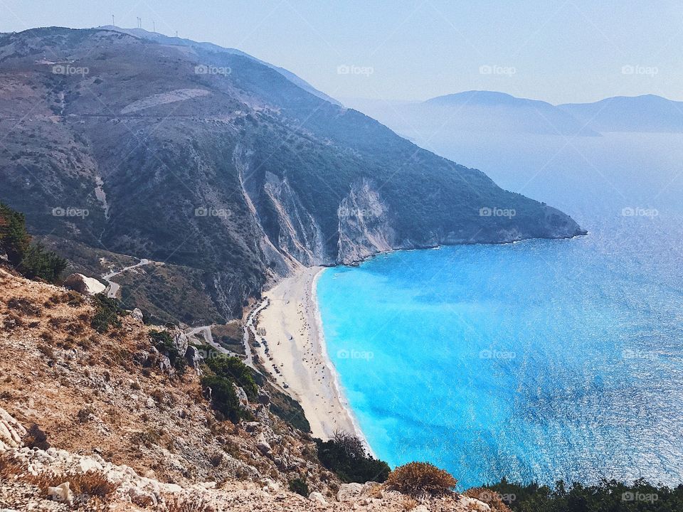 Myrtos beach