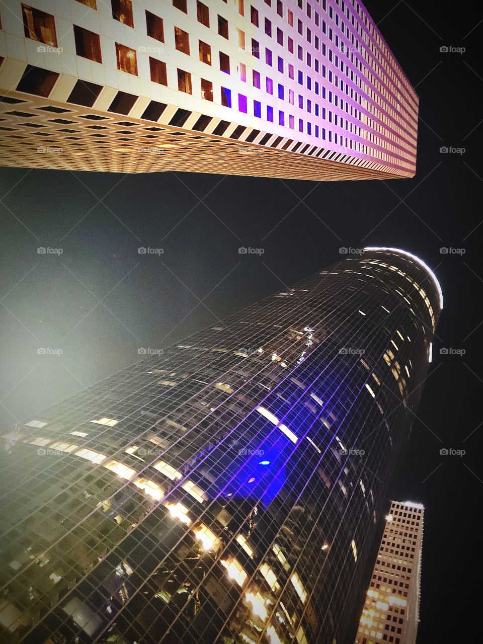 Downtown Skyline at Night