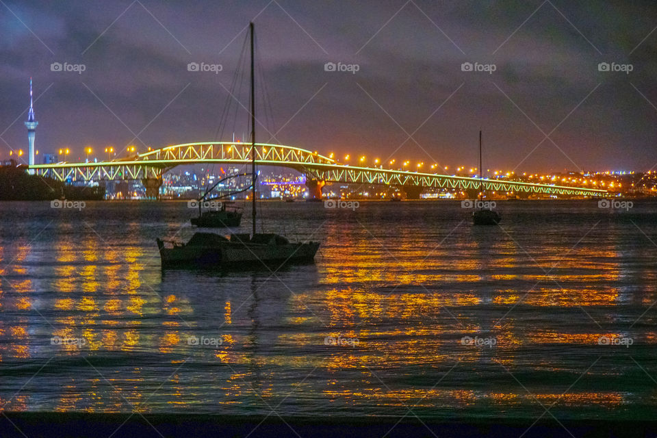 rainbow bridge in rainbow colour