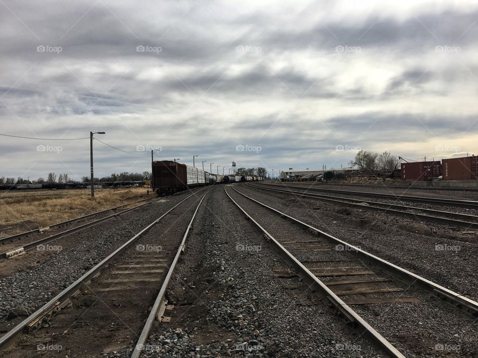 Denver train tracks 