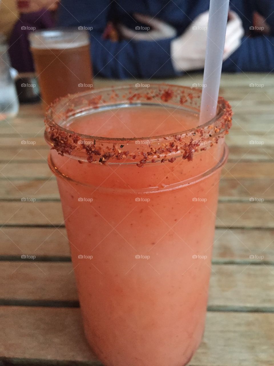 Strawberry margaritas 