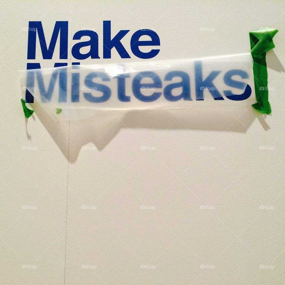 Make misteaks