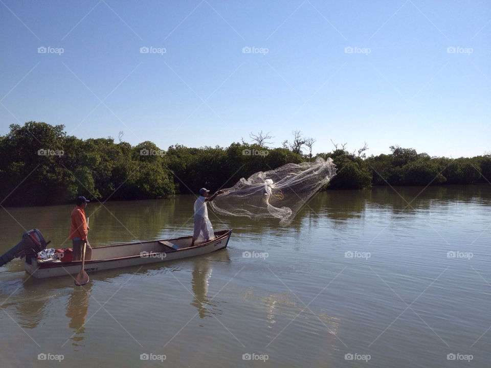 boat fishing fisherman lagoon by mayanexplore