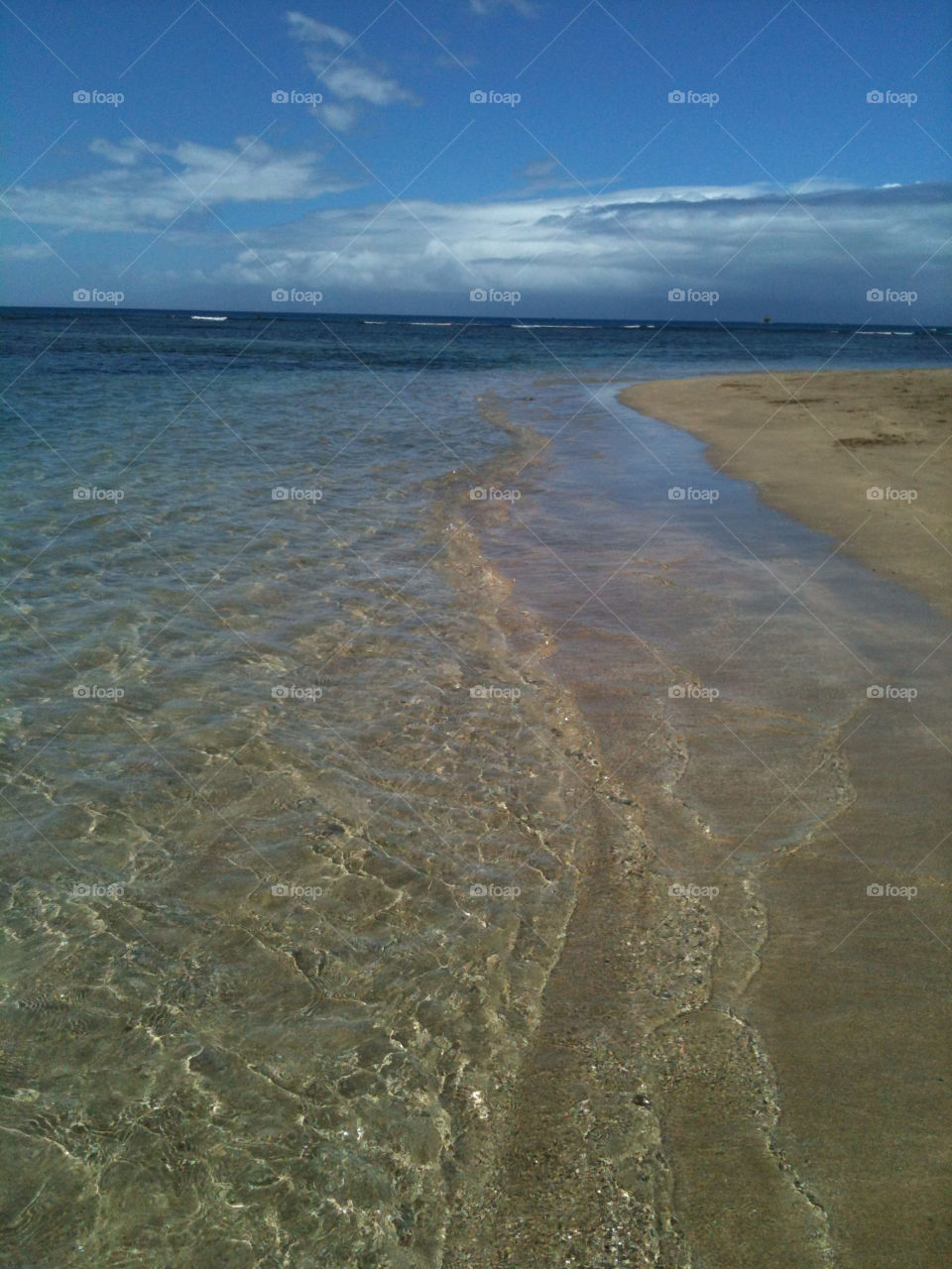 beach ocean water sea by halibody