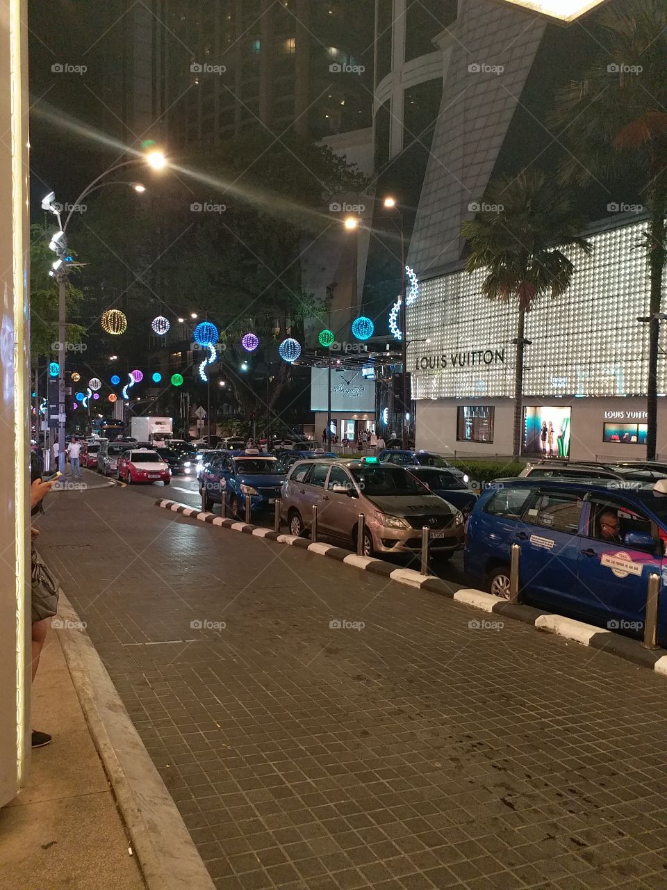 traffic in Bukit Bintang.