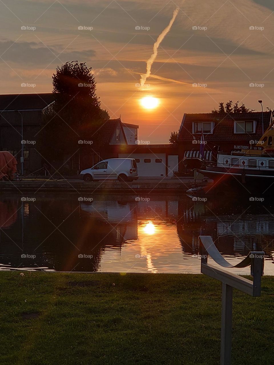 Sunrise in the Netherlands