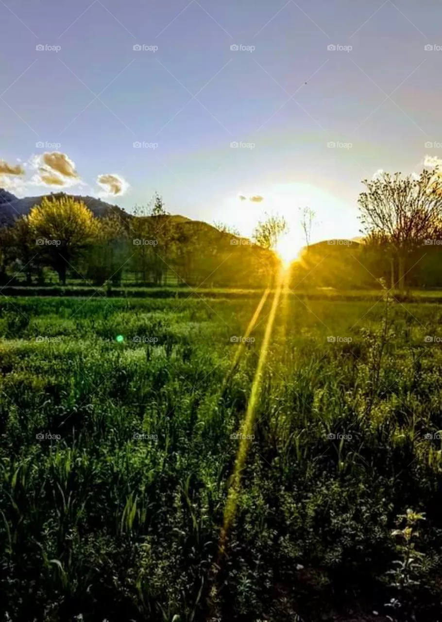 evening time