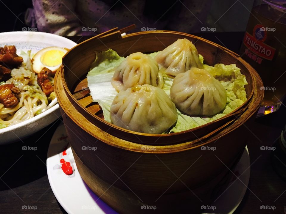Asian Food ( XiaolongBao - Soup dumplings)