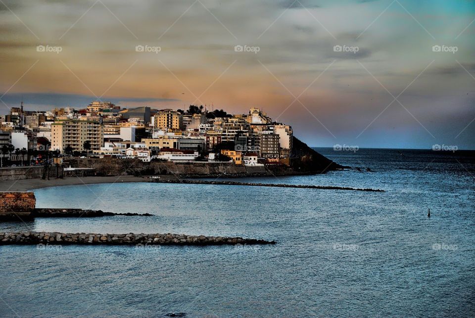 Bahía sur de Ceuta sexta tonalidad.