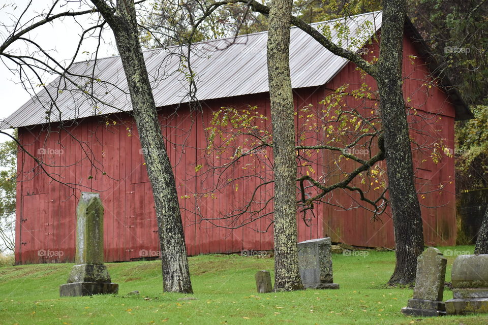 red barn