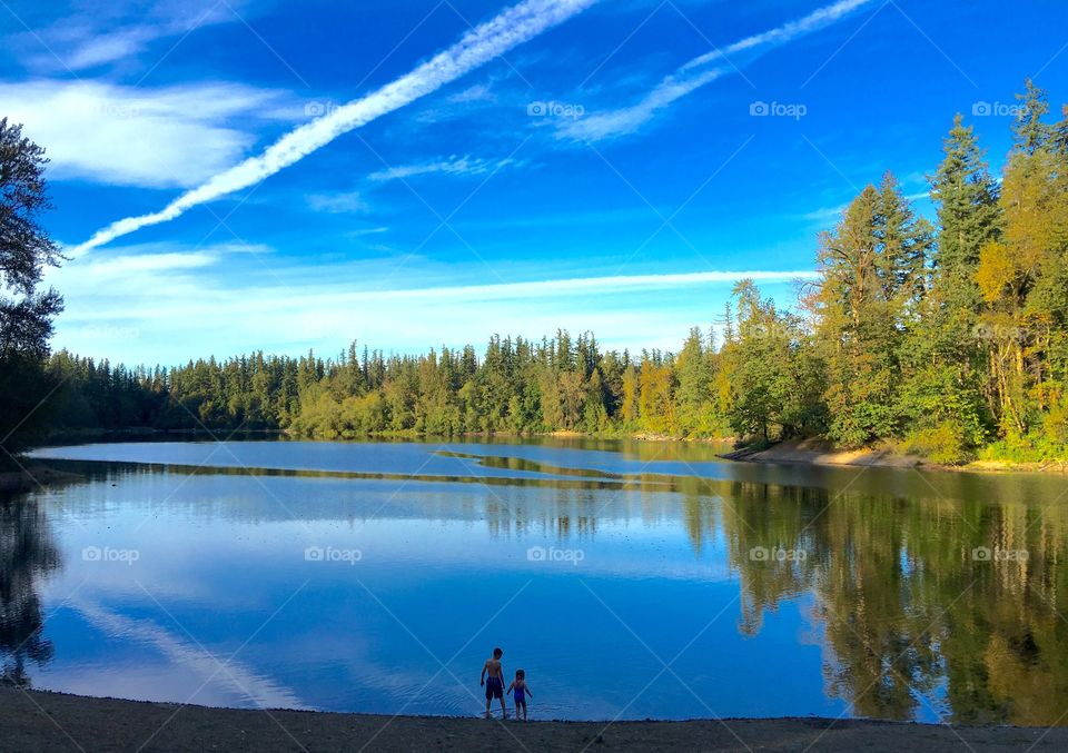 Deep Lake, washington