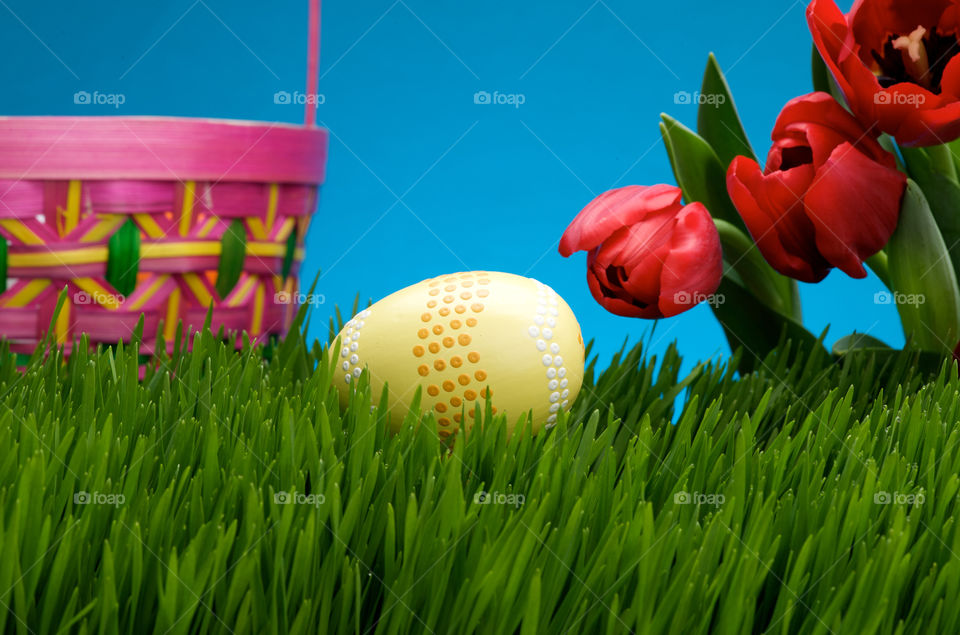 Hand painted Easter egg