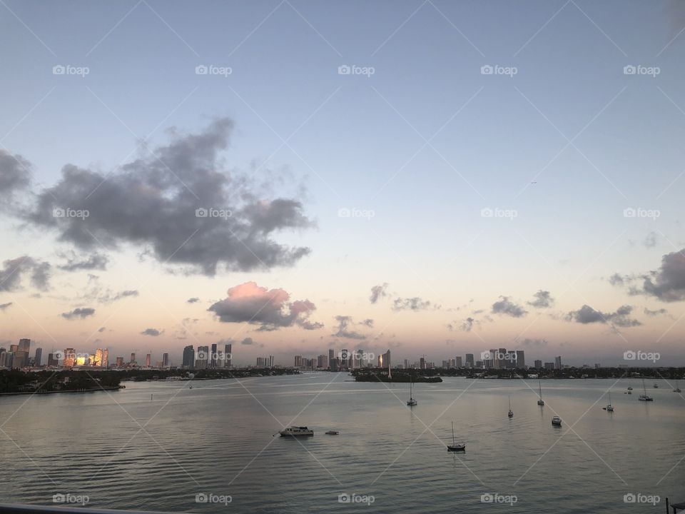 Miami morning Sky 