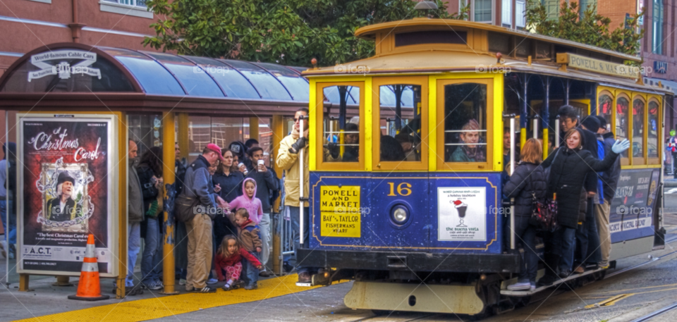 san francisco california travel train tram by cmosphotos