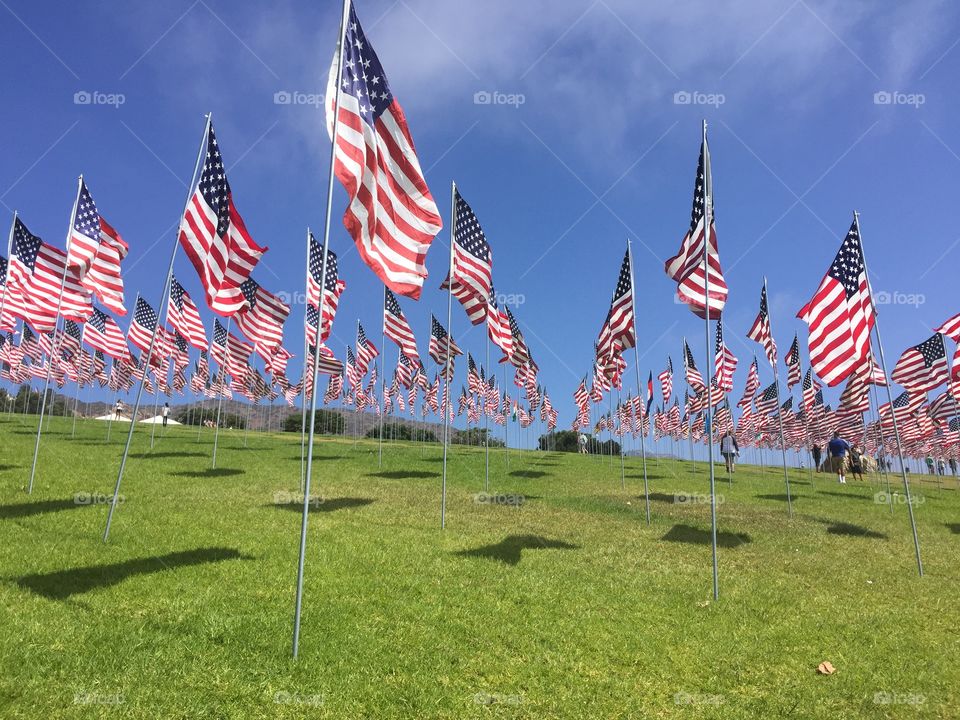 United States Flag Memorial 9-11