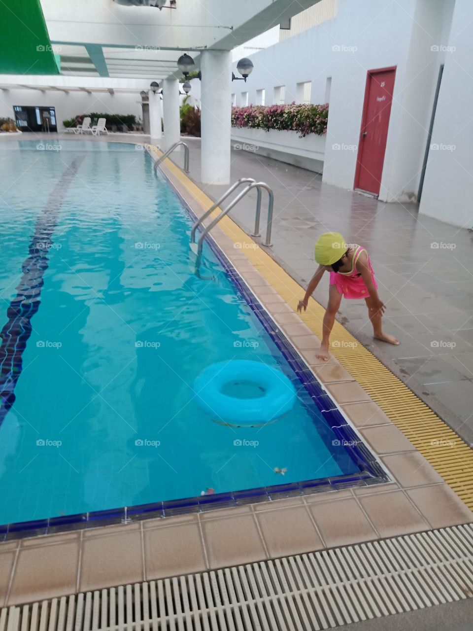 My donut blowed to depth zone