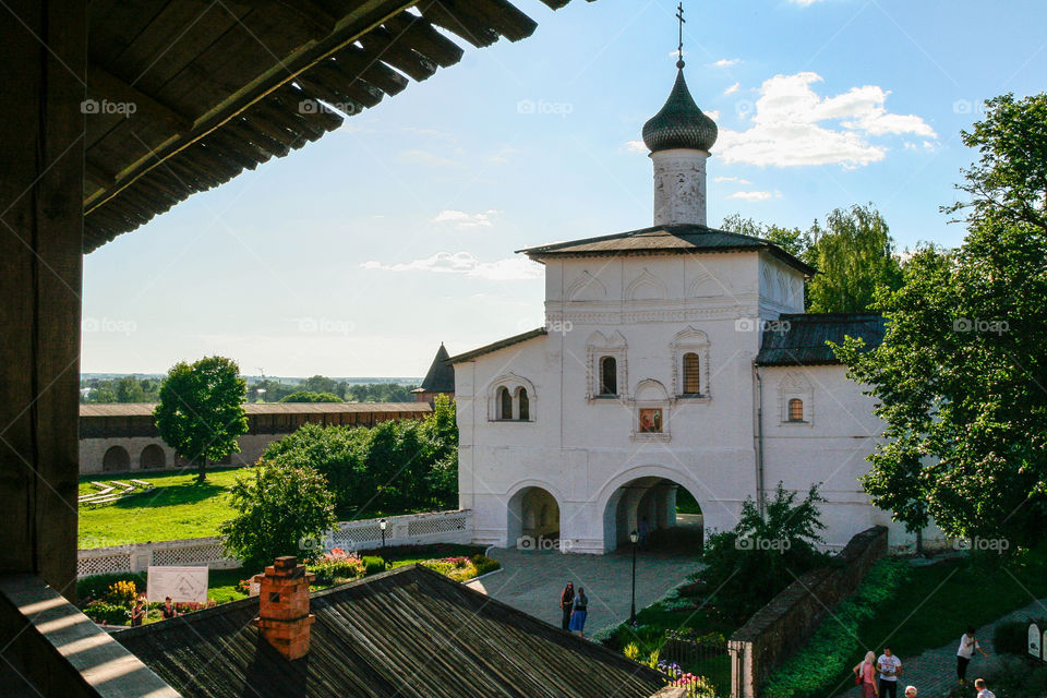 Annunciation gate church of the Saviour Monastery of St. Euthymius, Russia, Suzdal