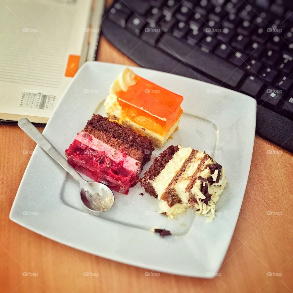 dessert at work
