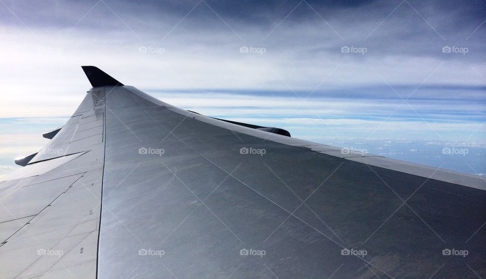 Aero plane wing 