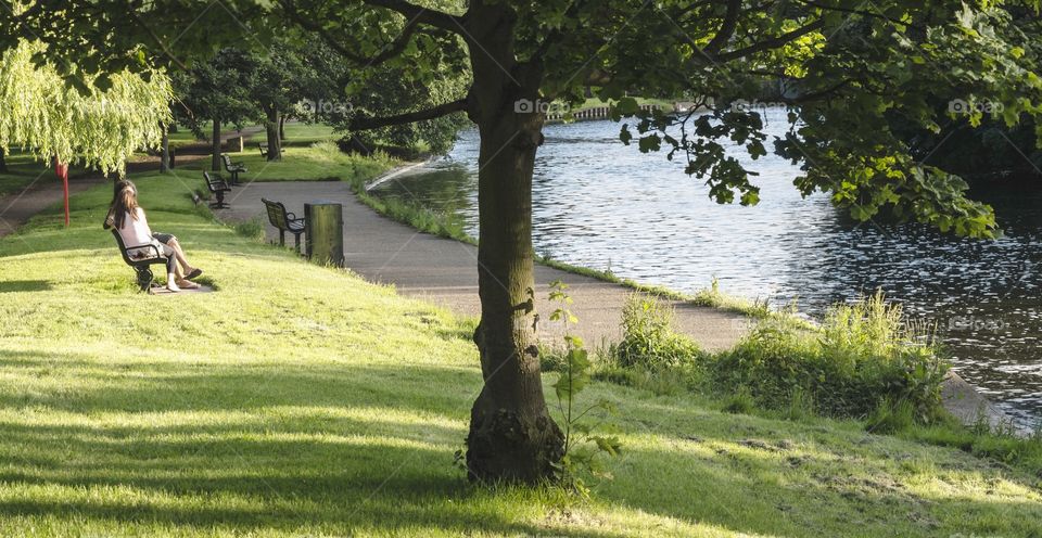 River. Stratford upon Avon