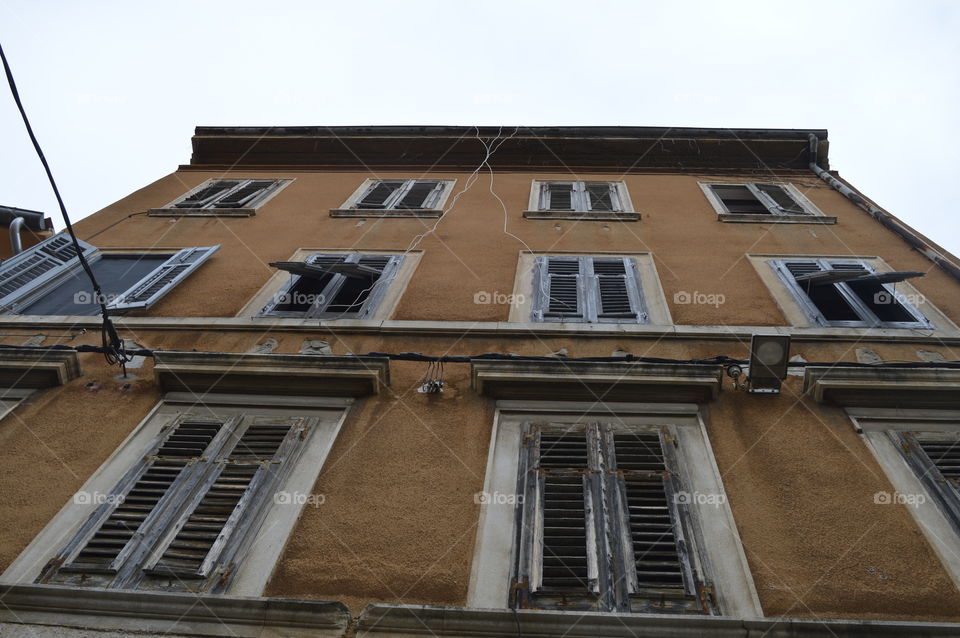 Old house in old city