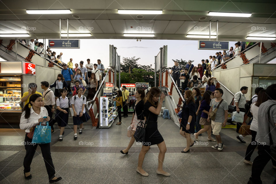 BTS public train station 