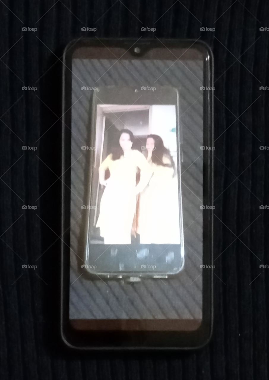 Watching reals on mobile!!