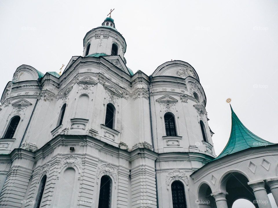 Cathedral of the Nativity of the Blessed Bogoroditsy-  Orthodox Cathedral in Kozelets Chernihiv region,  Ukraine