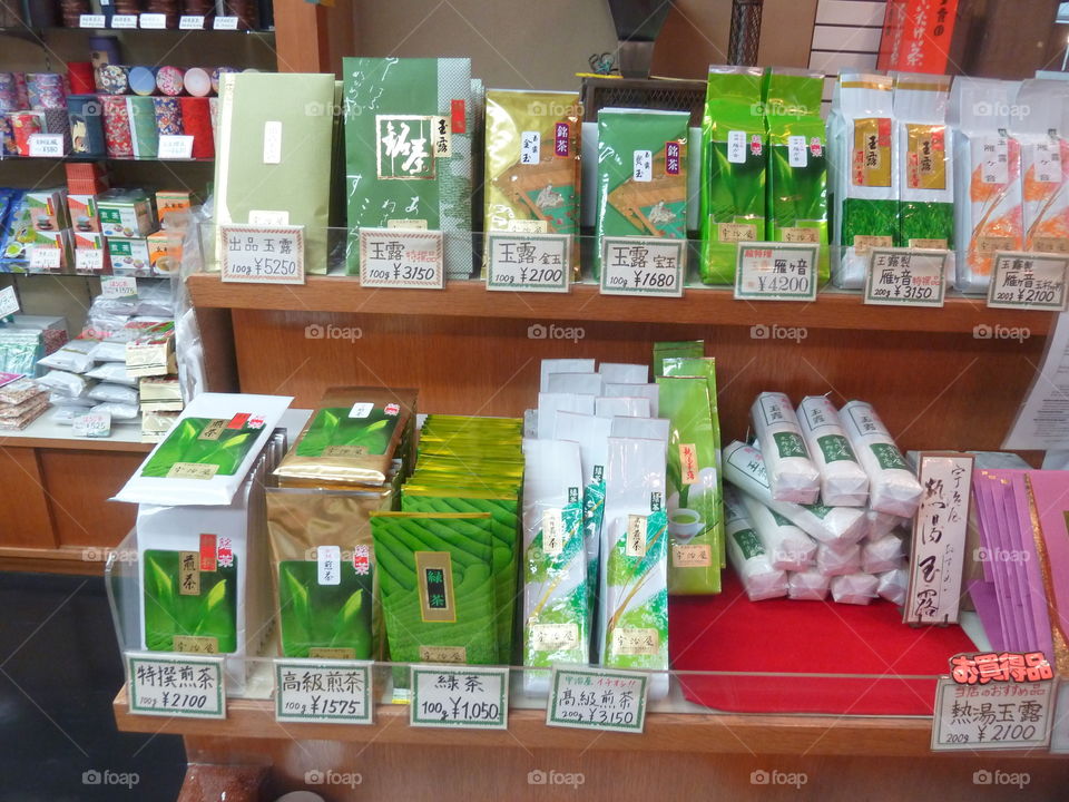 green teas in Kyoto
