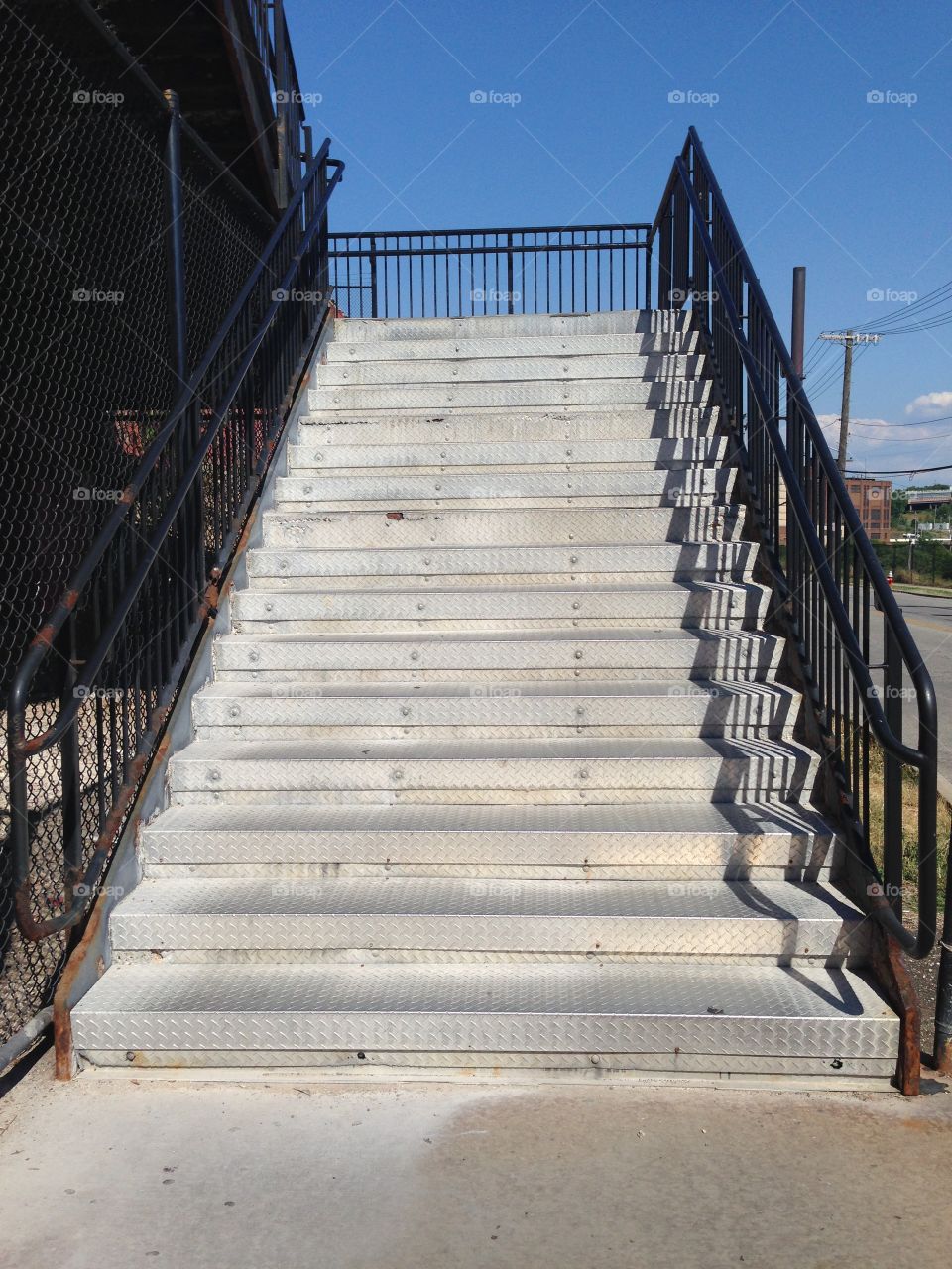 Steel Stairway, Cleveland, Ohio