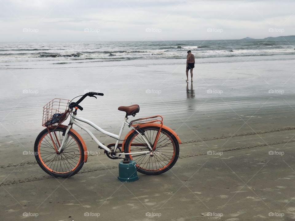 Old man and his bike