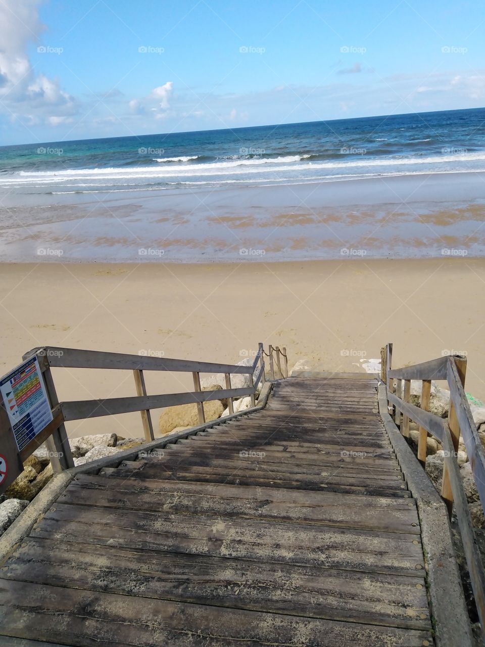 Lacanau ocean escalier