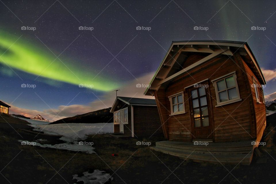 Northern lights - Aurora Borealis, Iceland