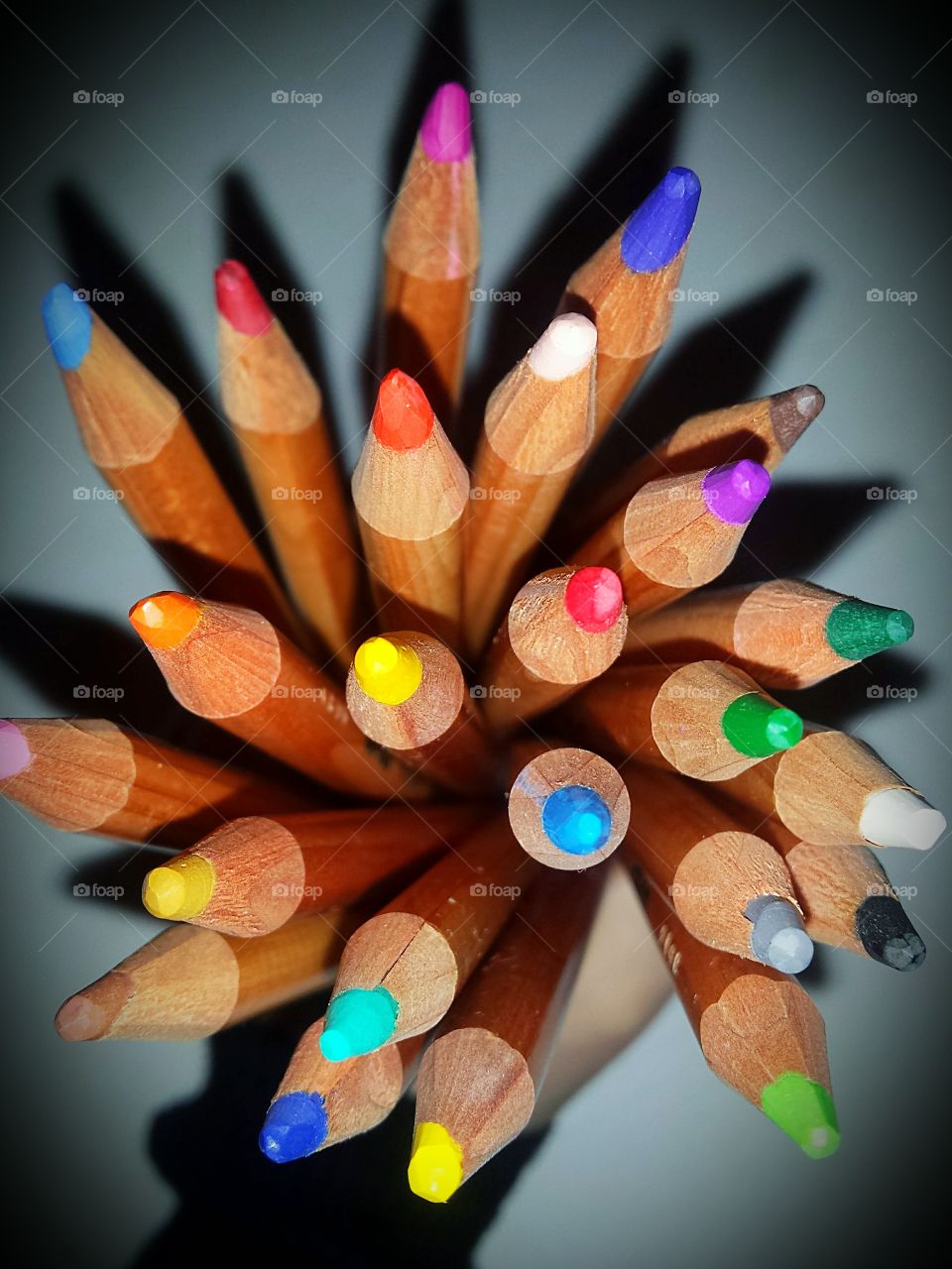 I love colored pencils