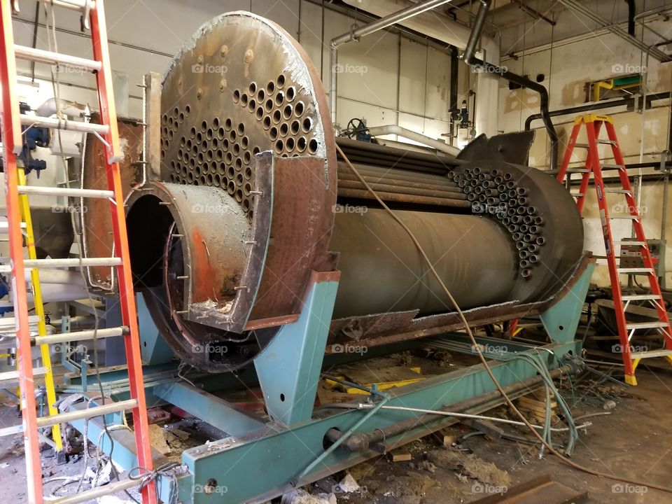 inside a boiler