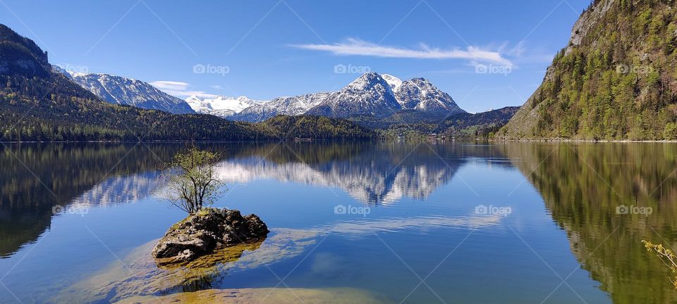 Traumhafte Stimmung am Altausseer See