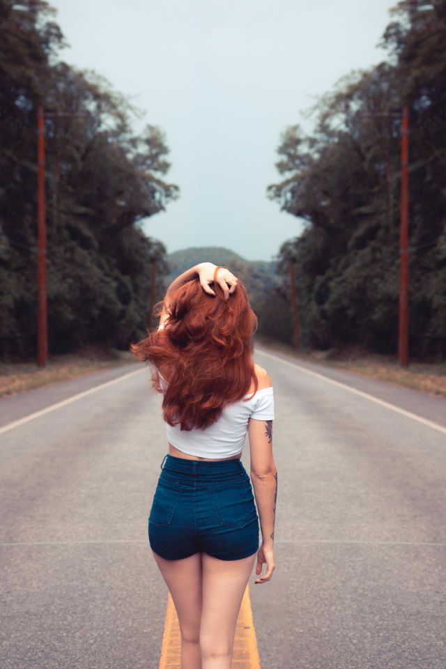 Alone Girl image 4k res.