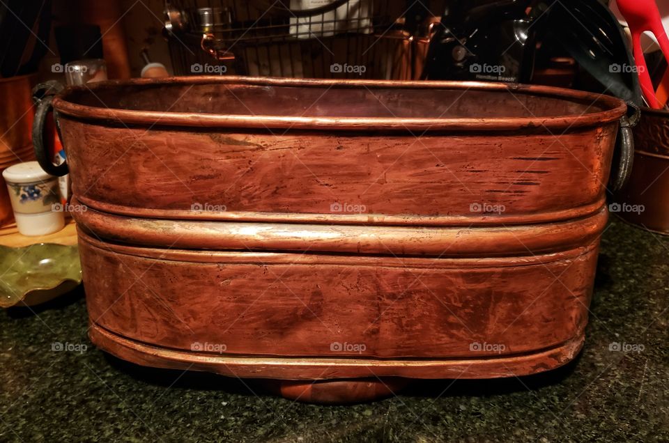 copper tub antique