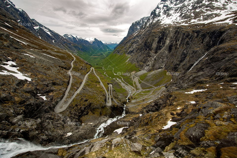 Norway Romsdal Troll Mountain 