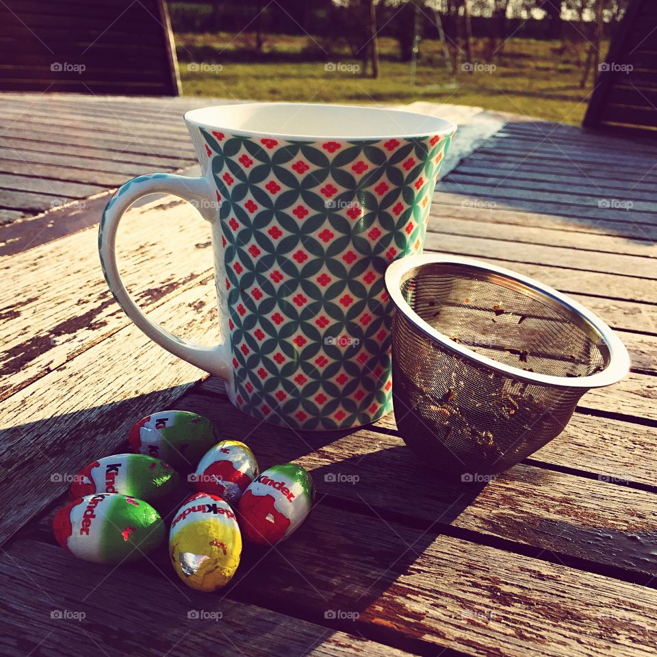 Wooden, Wood, Table, Rustic, No Person
