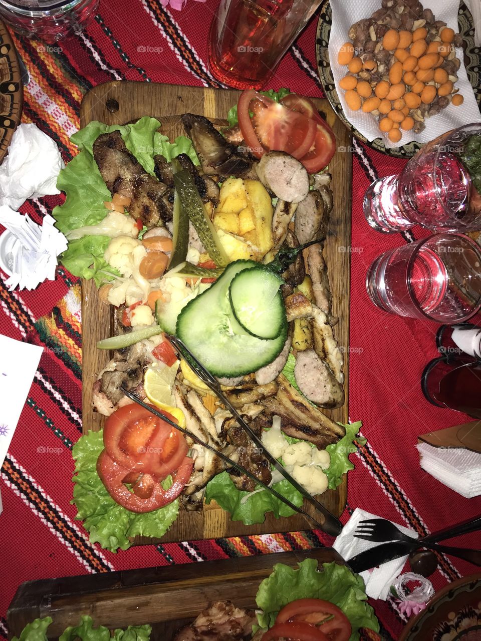 mixed Bulgarian grill