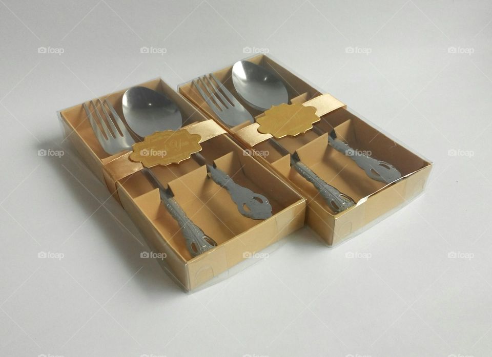 Souvenir for fork and spoon
