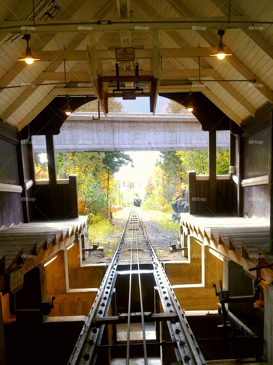 Autumn railway