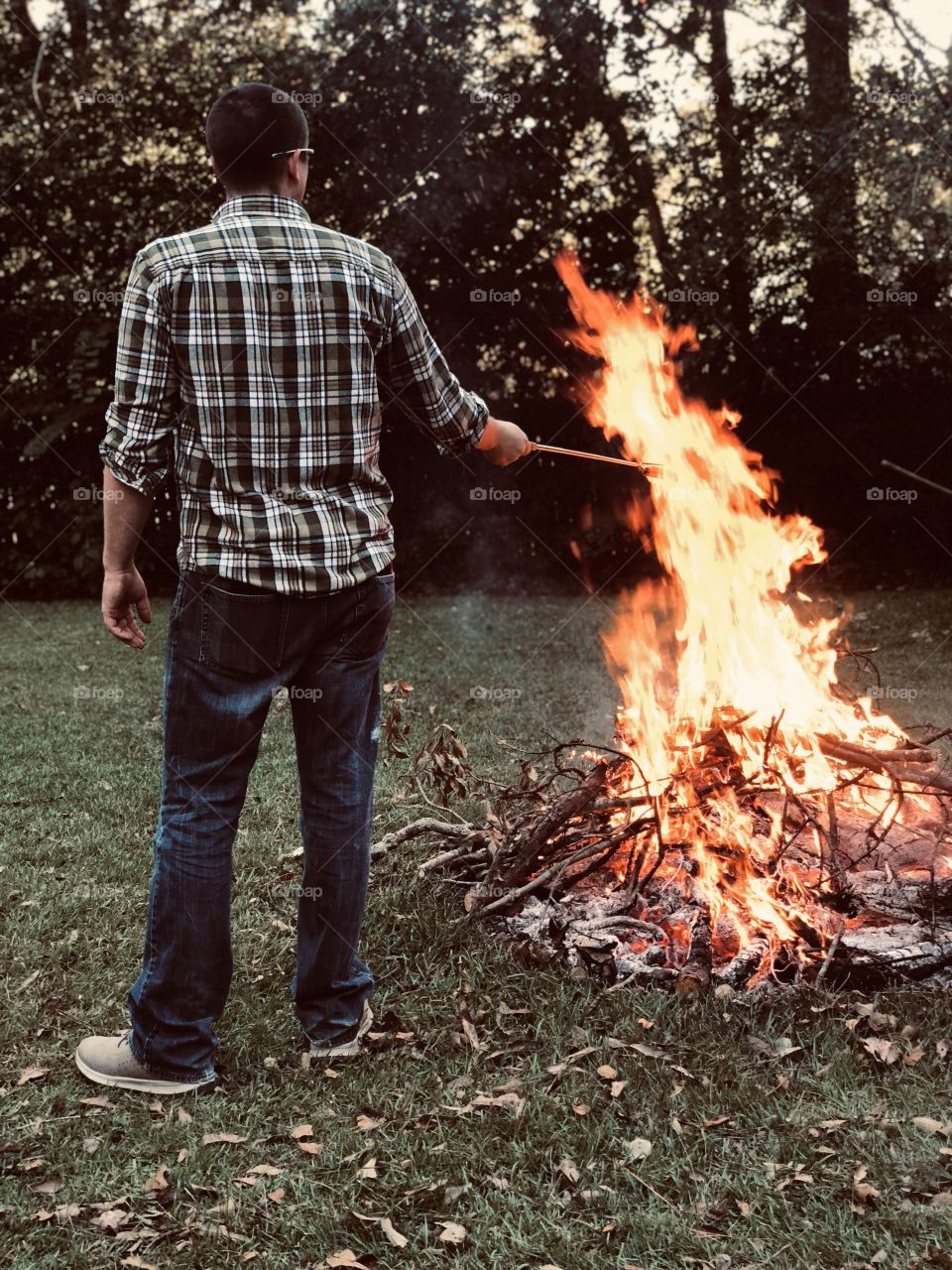 Bonfire, cooking  