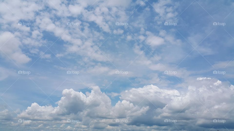Full frame of clouds
