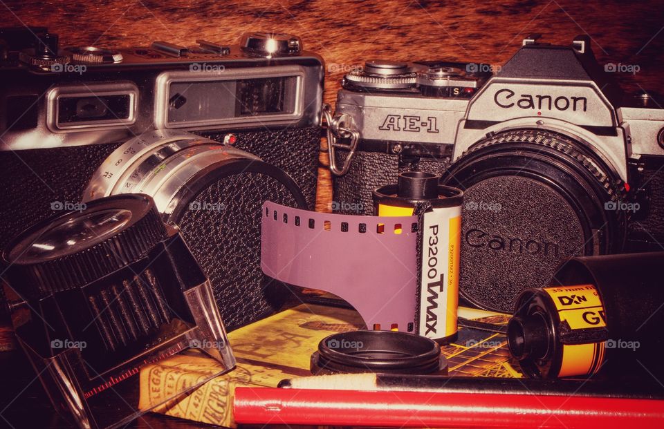 Vintage 35mm Cameras