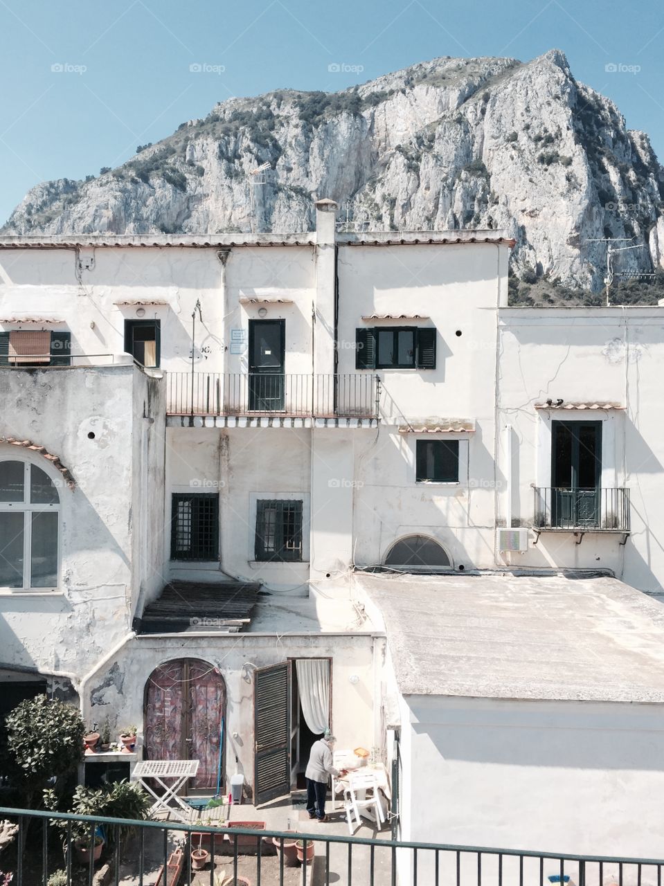 Capri life. Capri houses