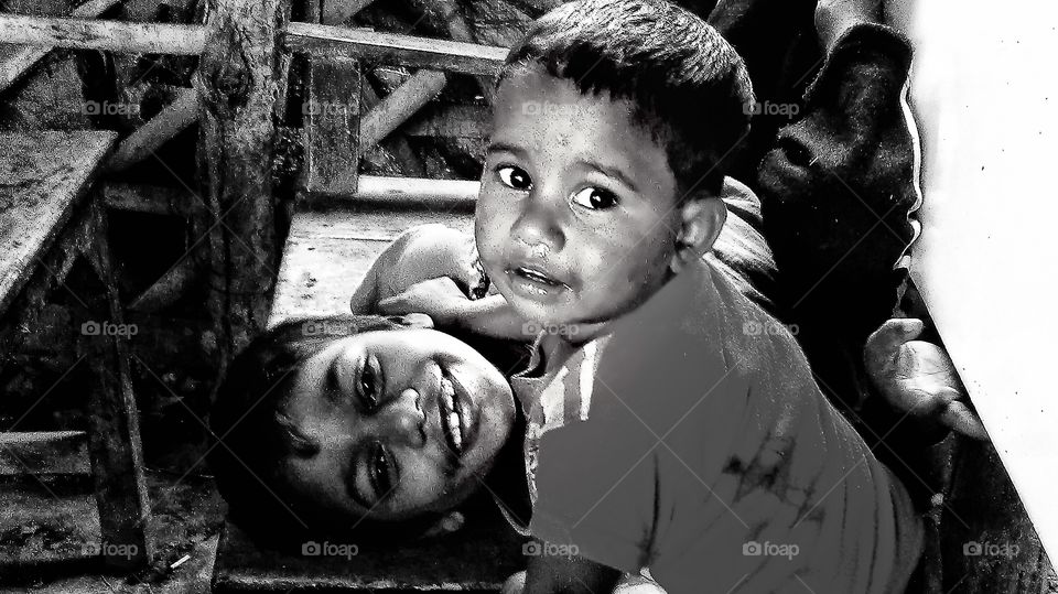 Brothers and best pals on holidays in Nepal...