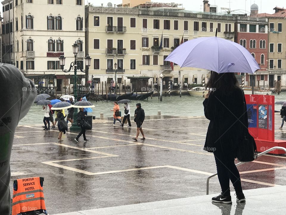 Rainy Day in Venice 